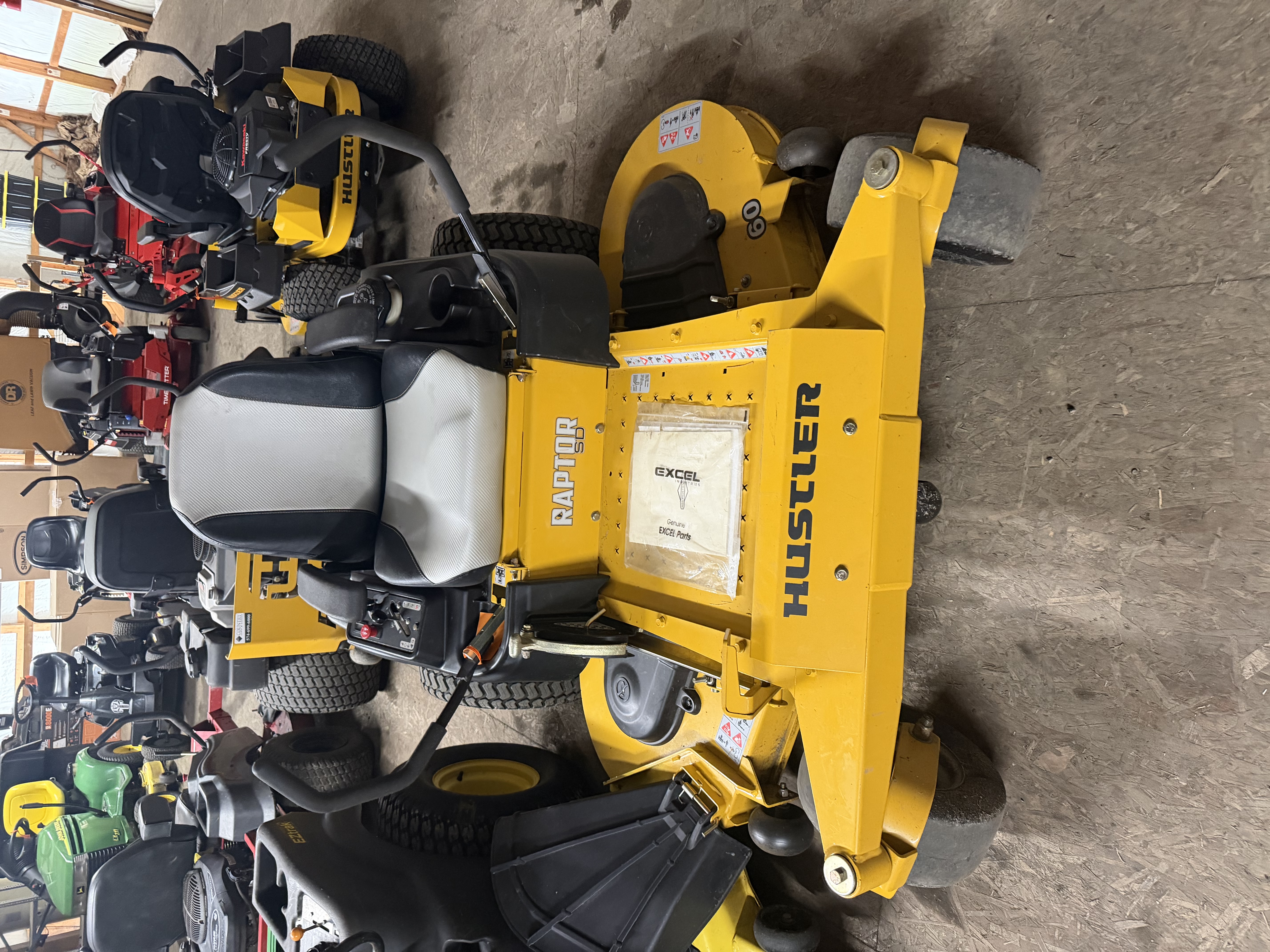 2019 Hustler Raptor SD Lawn Mower