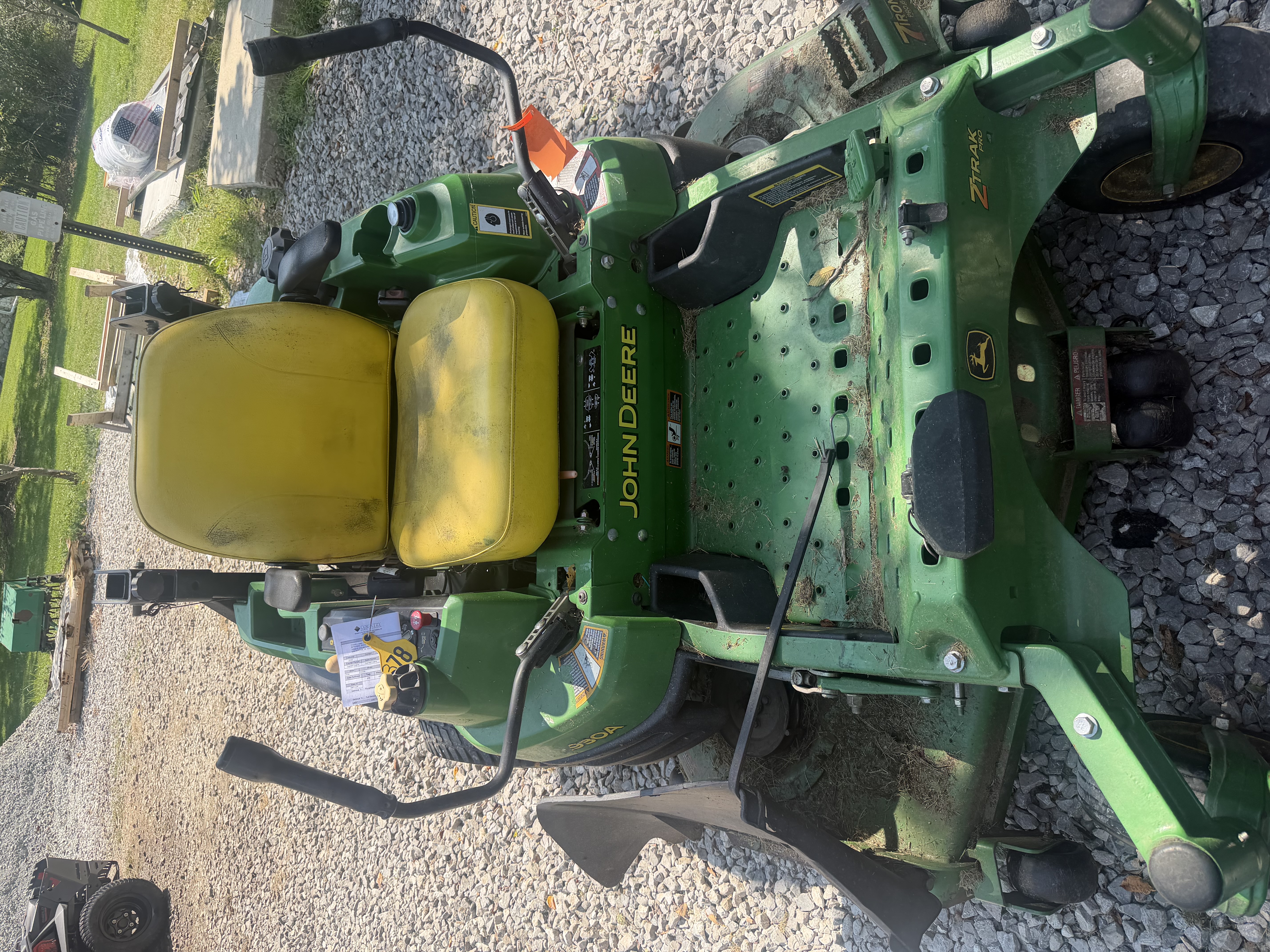 2012 John Deere Z930 Lawn Mower